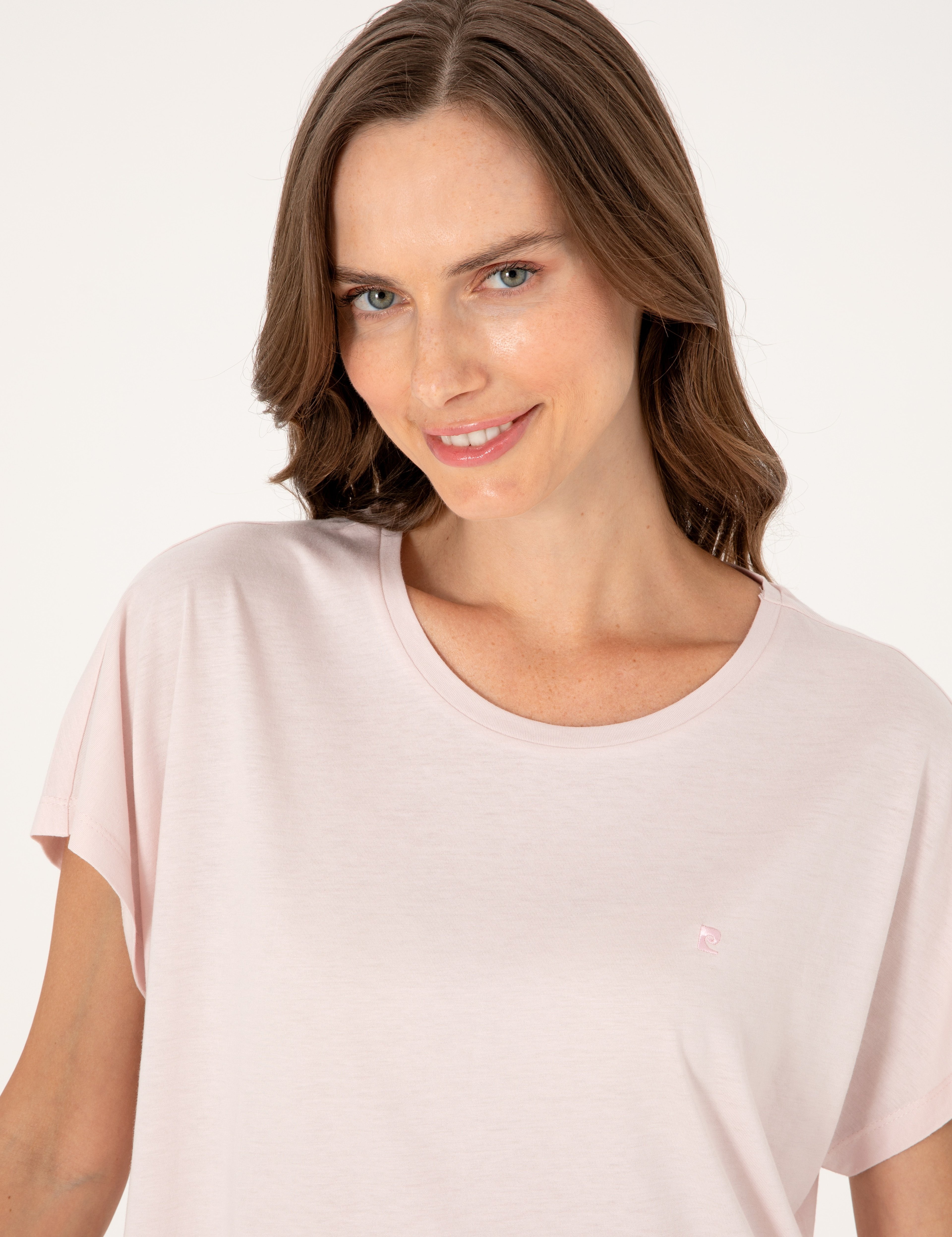 Pudra Kısakollu Pijama Takımı - Image 2