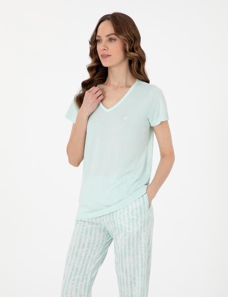 Mint Kısakollu Pijama Takımı - 50318972003