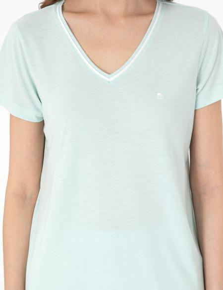 Mint Kısakollu Pijama Takımı - 50318972003