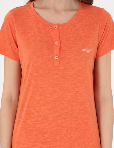 Turuncu Kısakollu Pijama Takımı - 50318996001