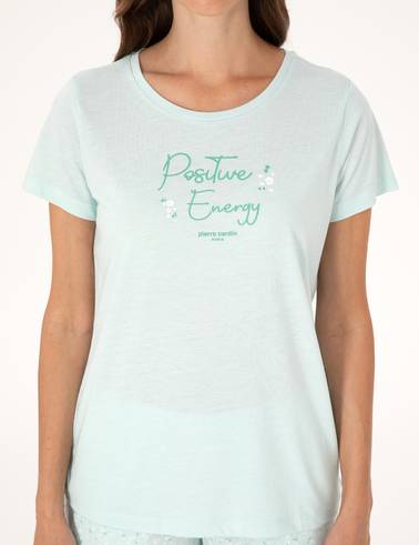 Mint Kısakollu Şort Pijama Takımı
