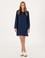 Lacivert Regular Fit Modal Kumaş Örme Elbise