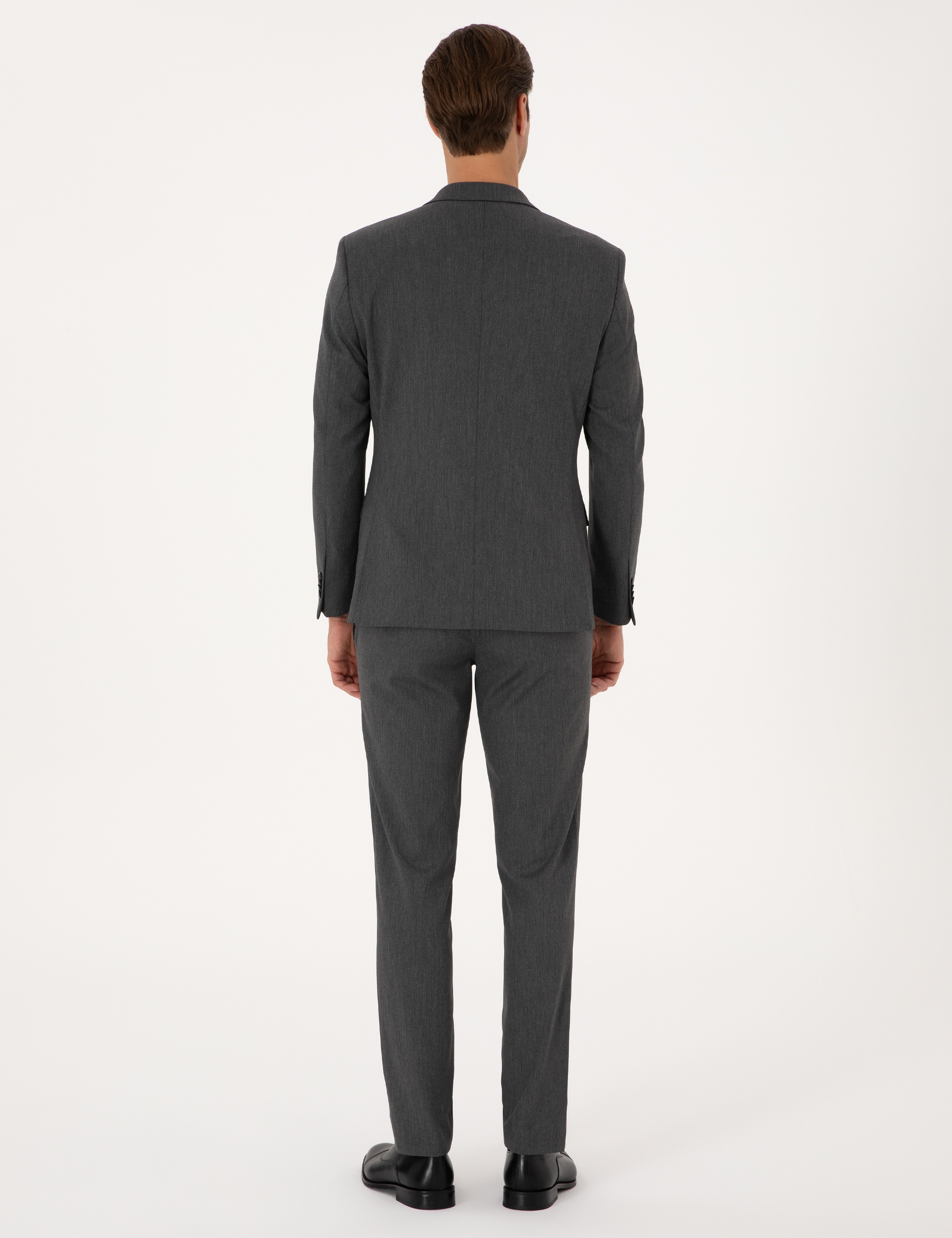 Füme Slim Fit Takım Elbise