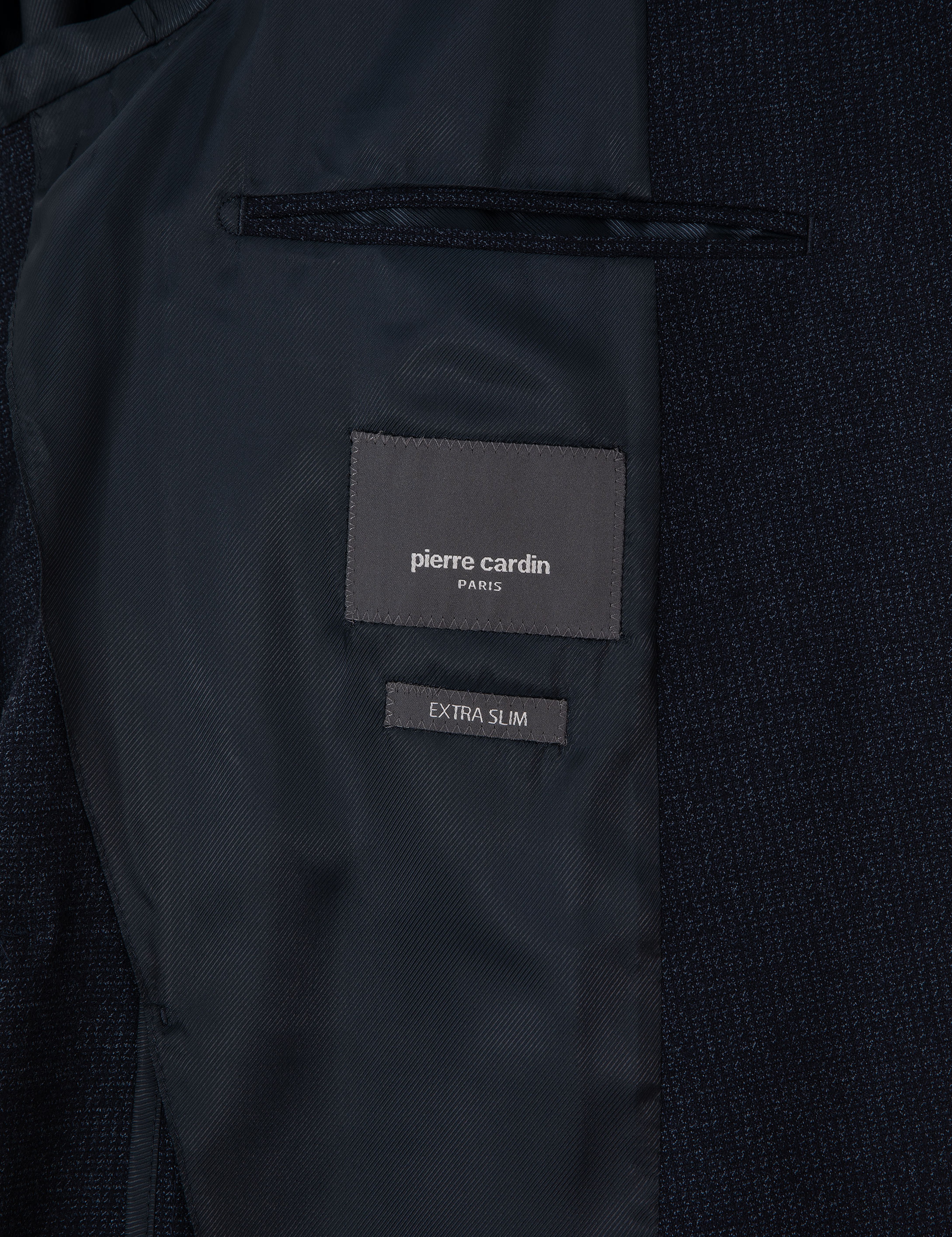 Lacivert Ex. Slim Fit Yün Karışımlı Takım Elbise - Image 6