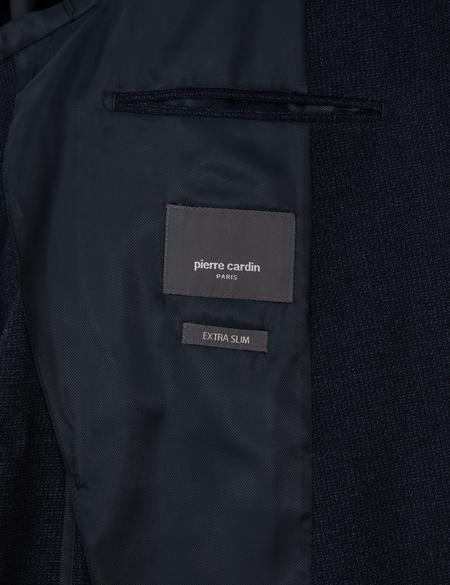 Lacivert Ex. Slim Fit Yün Karışımlı Takım Elbise - 50311261026