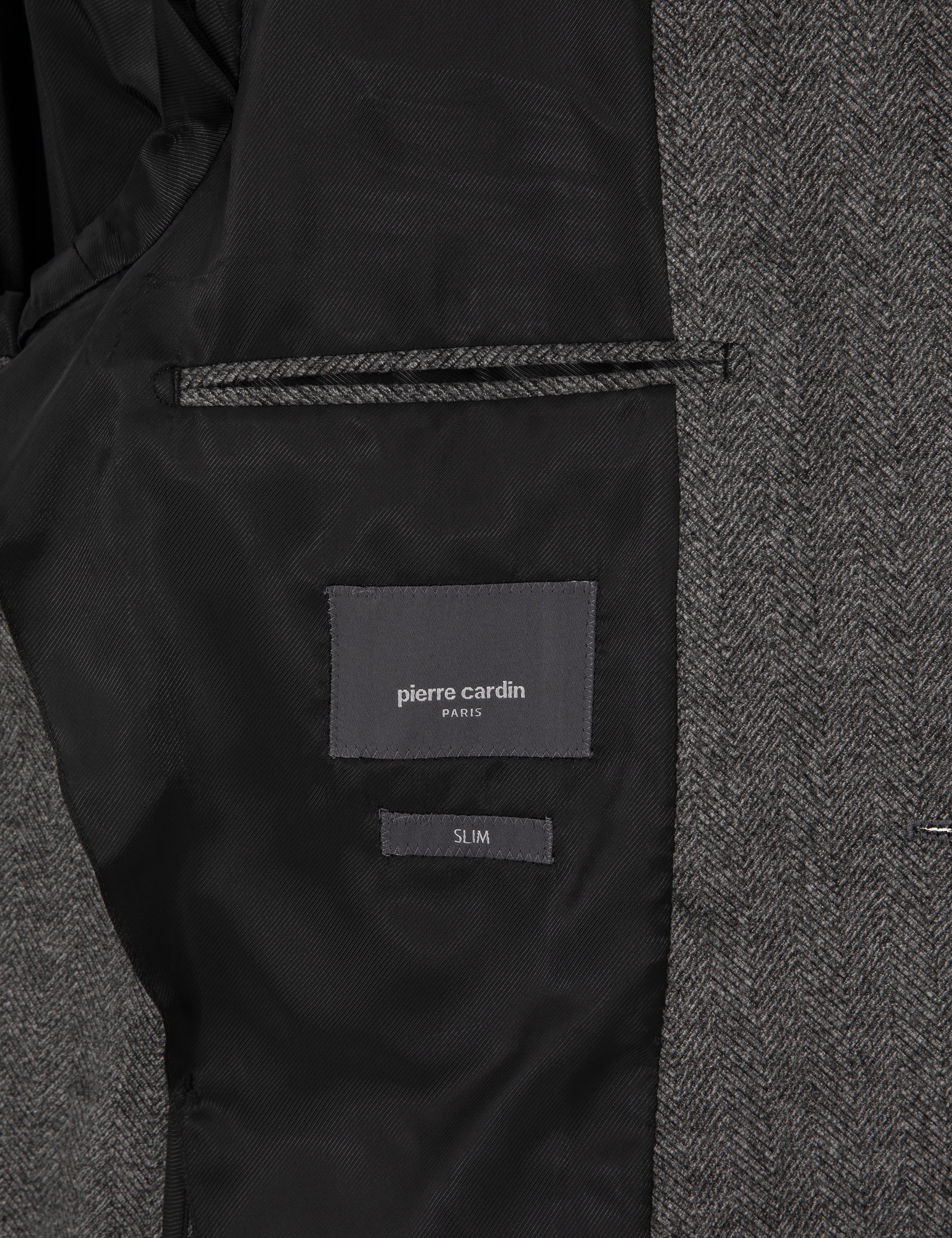 Füme Slim Fit Balıksırtı Ceket