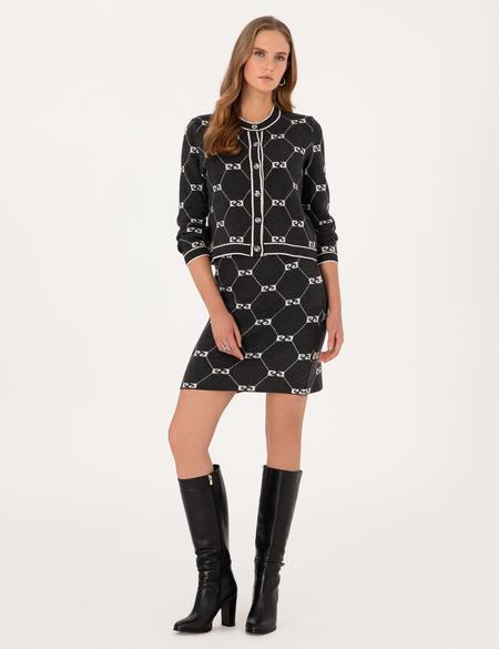 Antrasit Kalem Fit Triko Etek - 50311058015