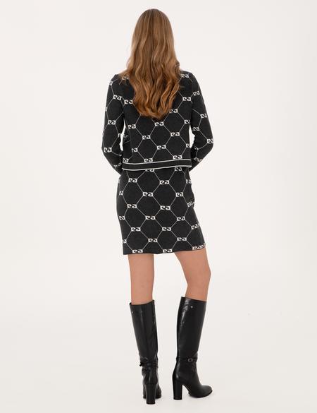 Antrasit Kalem Fit Triko Etek - 50311058015