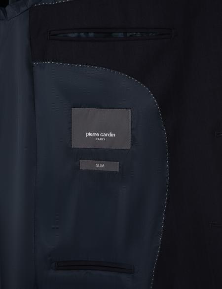 Lacivert Slim Fit %100 Yün Takım Elbise - 50311217062