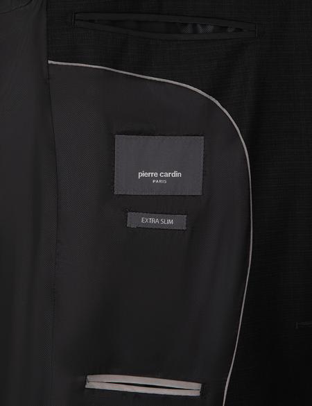 Siyah Ex. Slim Fit Yün Karışımlı Takım Elbise - 50311524011