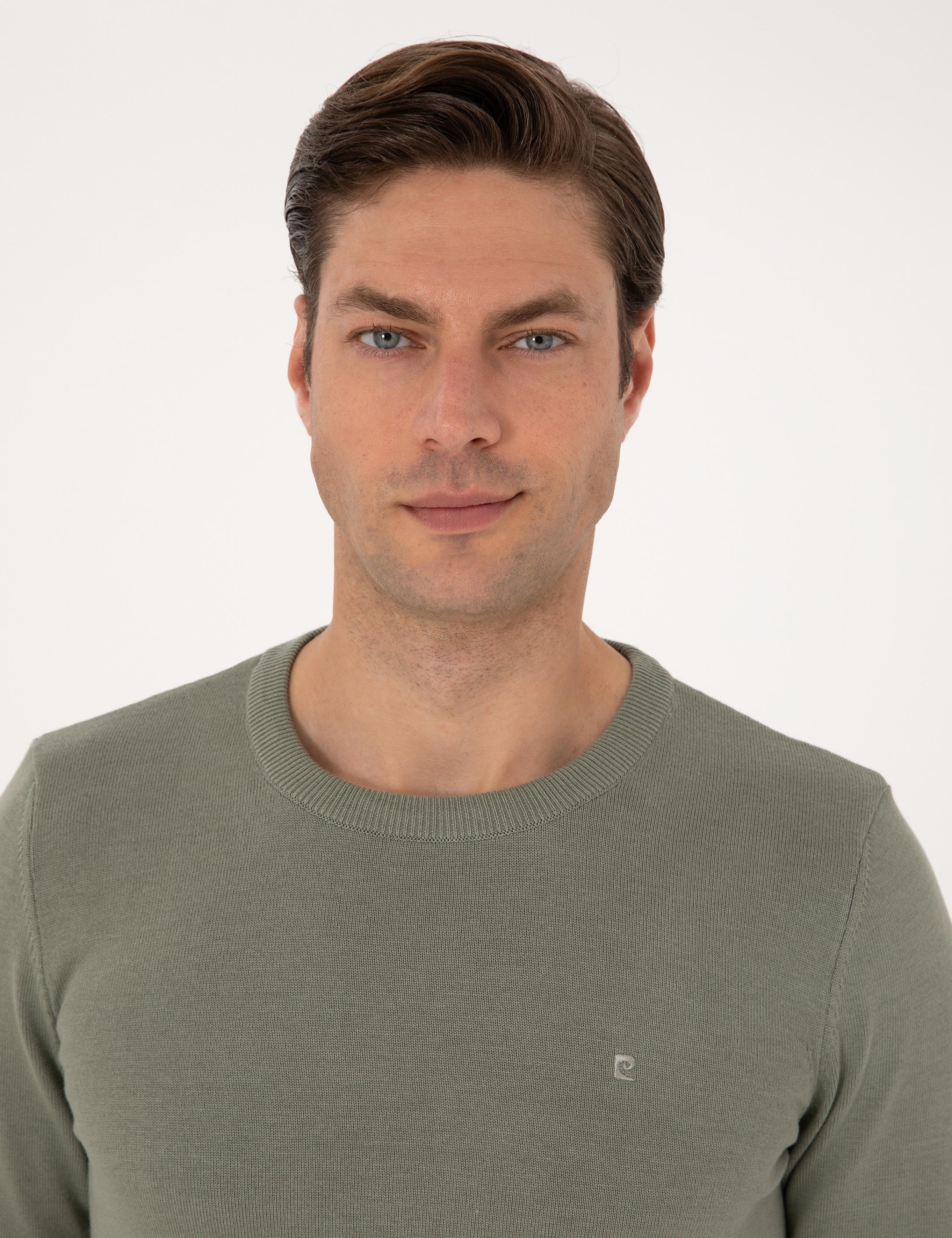 Ada Çayı Slim Fit Bisiklet Yaka Basic Triko Kazak