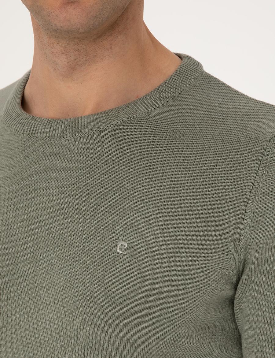 Ada Çayı Slim Fit Bisiklet Yaka Basic Triko Kazak