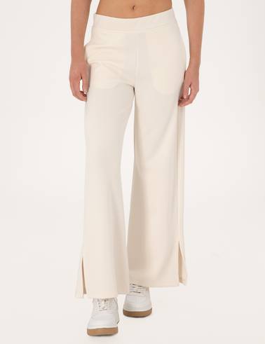 Ekru Flare Fit Modal Karışımlı Eşofman Altı