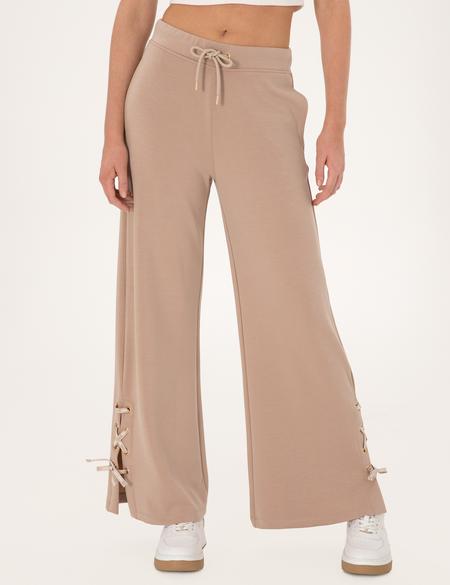 Bej Flare Fit Modal Karışımlı Eşofman Altı - 50301431005