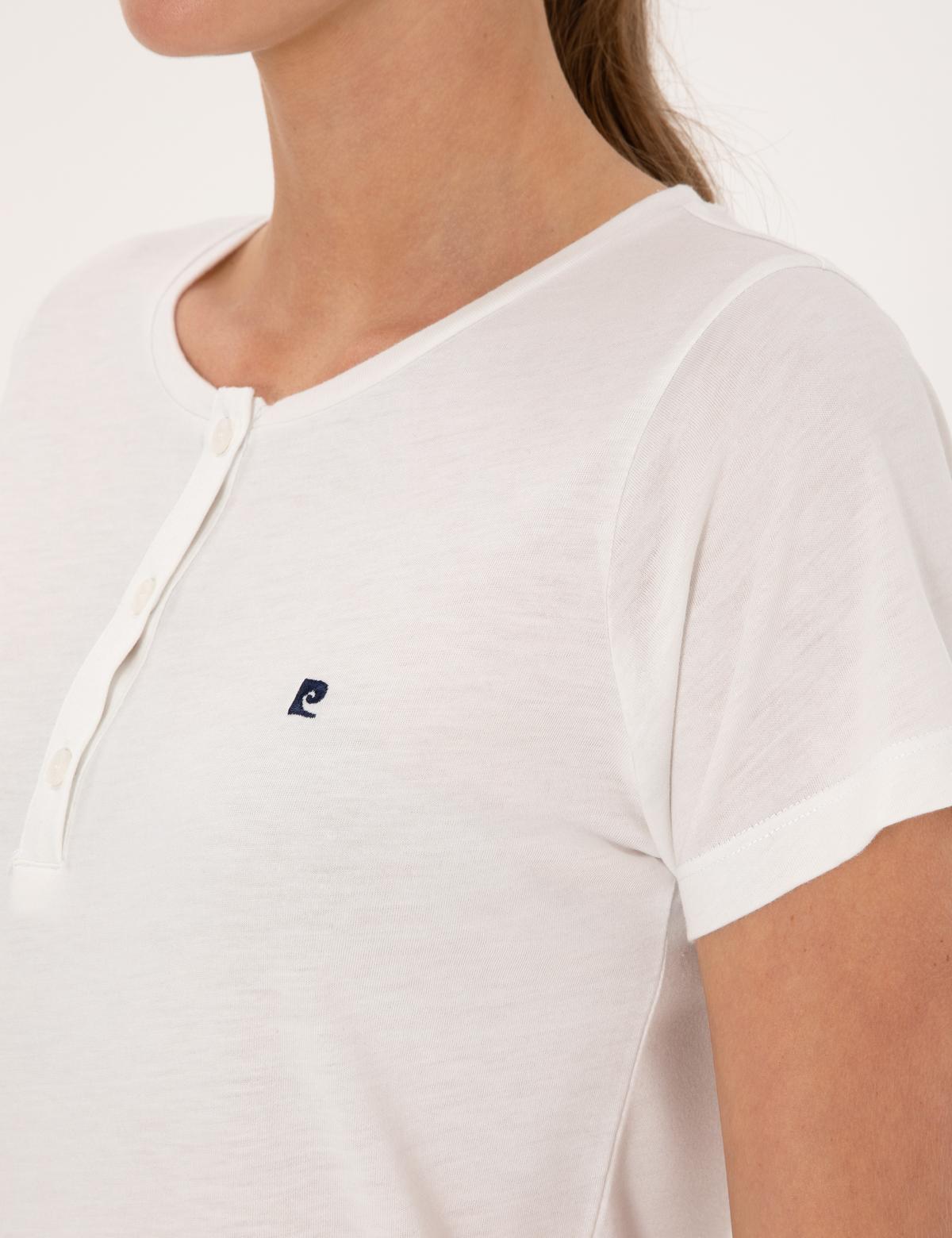 Beyaz Kısakollu Pijama Takımı - 50318966001