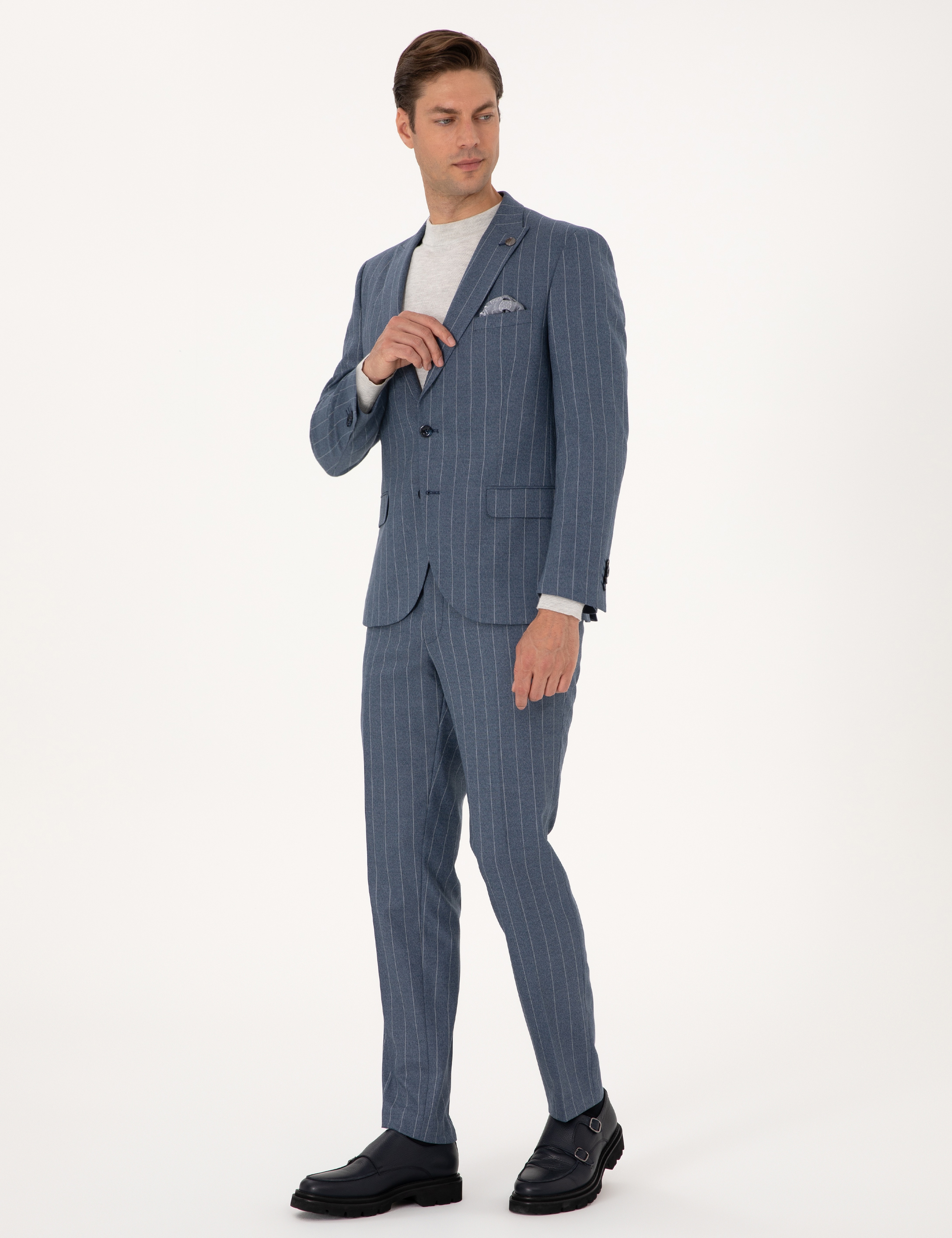 Saks Ex. Slim Fit Takım Elbise - Image 4