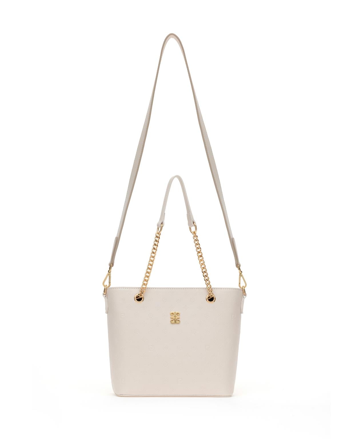 Ekru Omuz Çantası - 50318412002