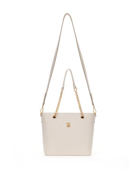 Ekru Omuz Çantası - 50318412002