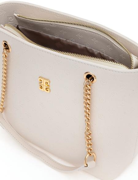 Ekru Omuz Çantası - 50318412002