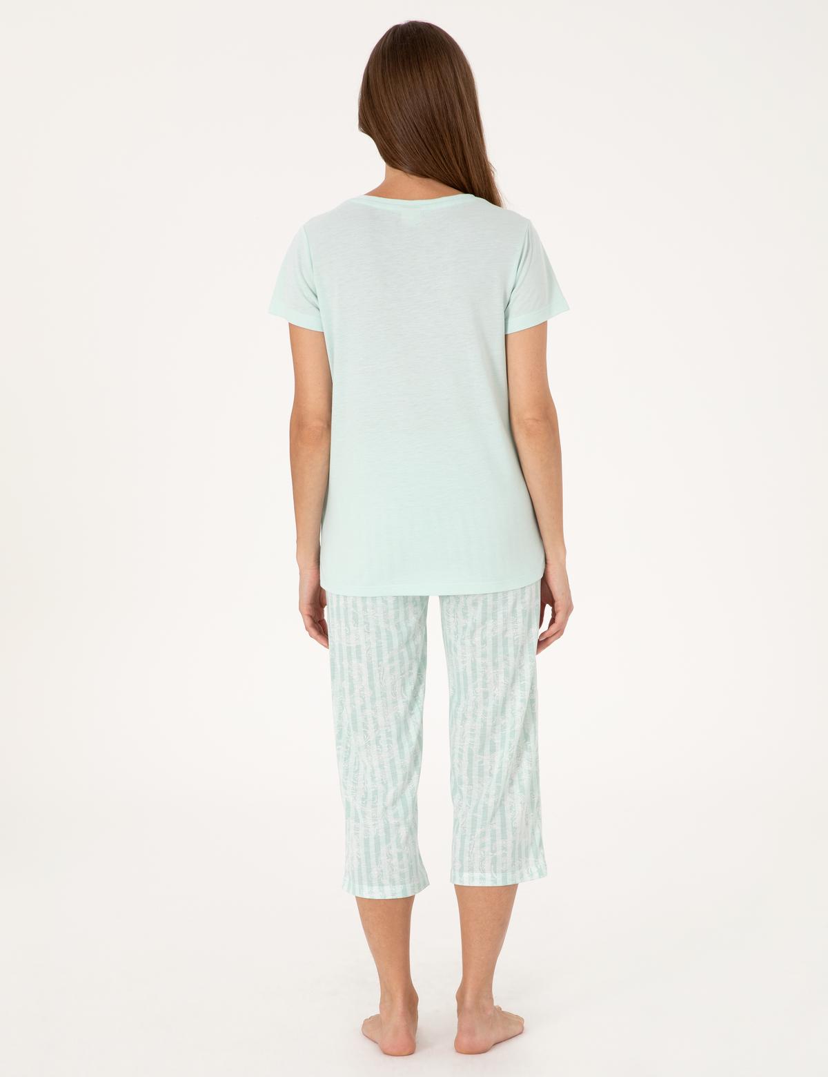 Mint Kapri Pijama Takımı - 50319042004