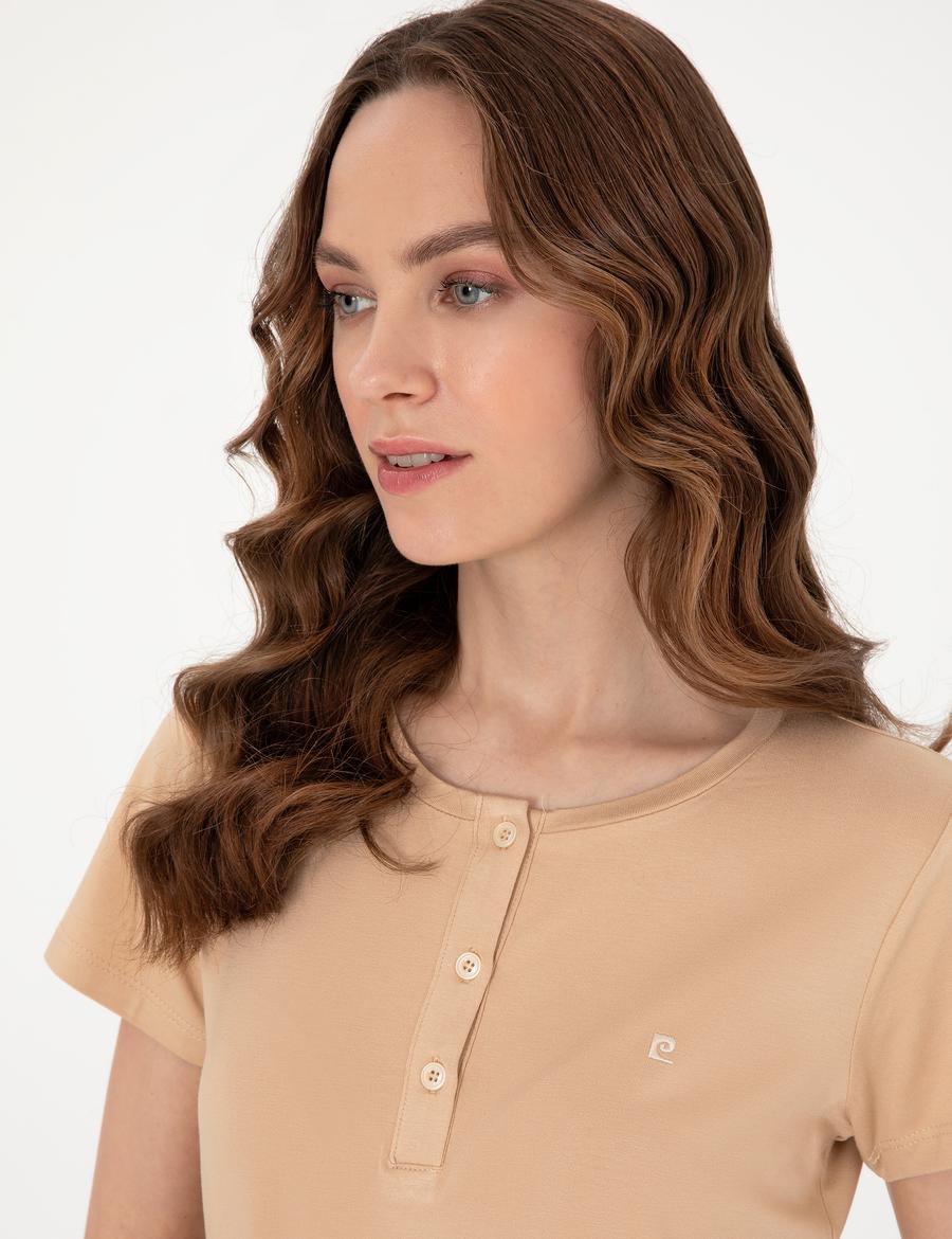 Bej Kapri Pijama Takımı