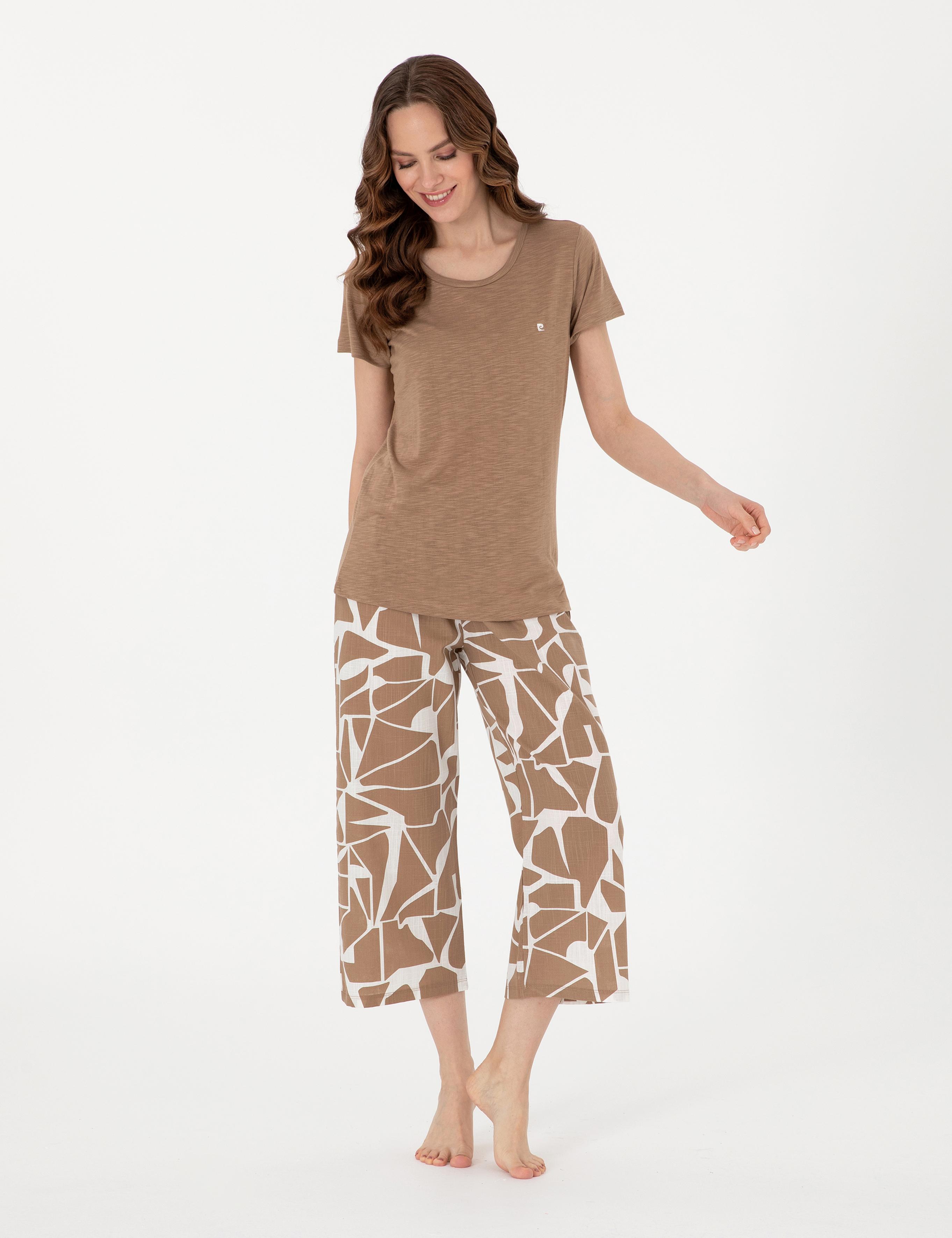 Vizon Kapri Pijama Takımı