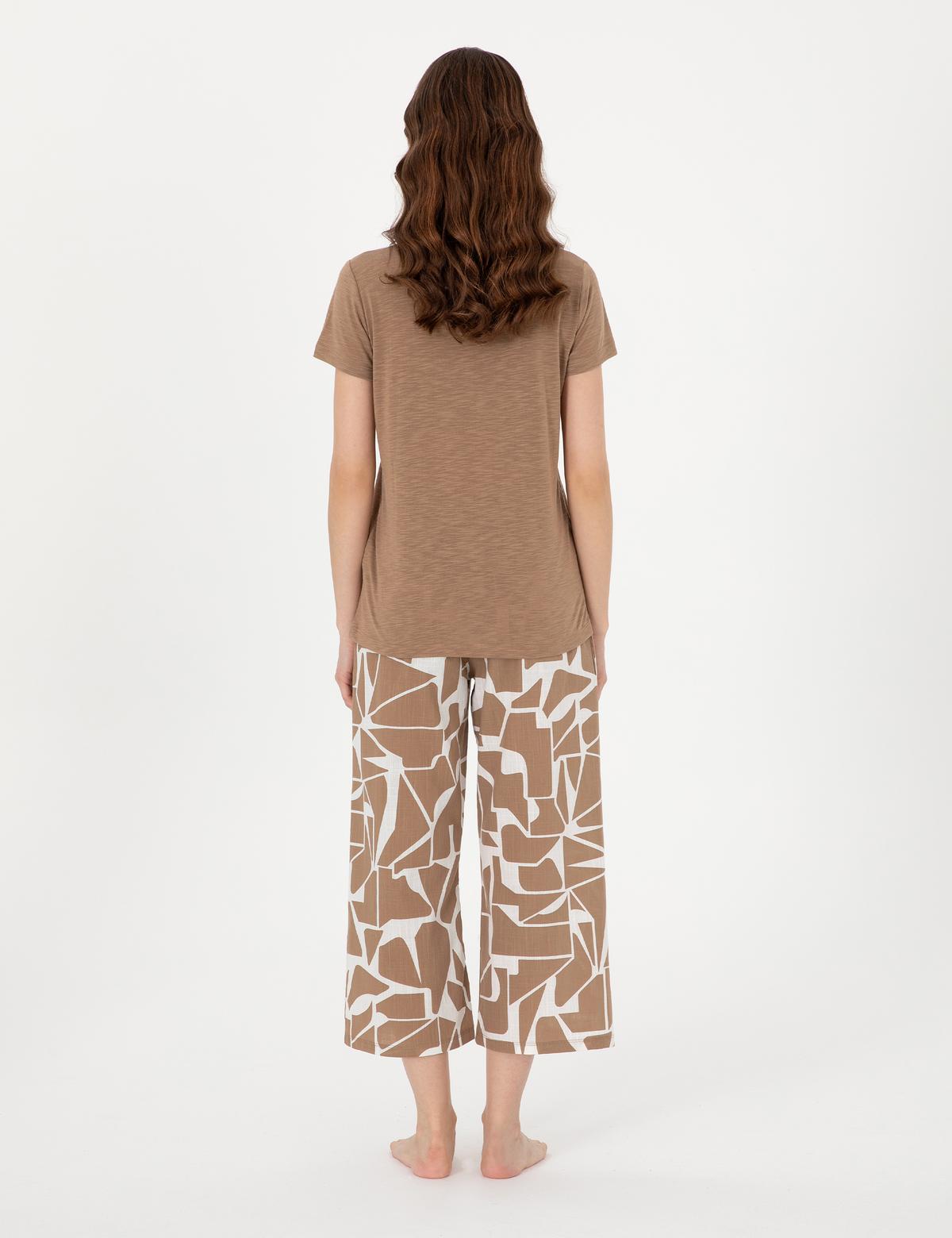 Vizon Kapri Pijama Takımı - 50319046004