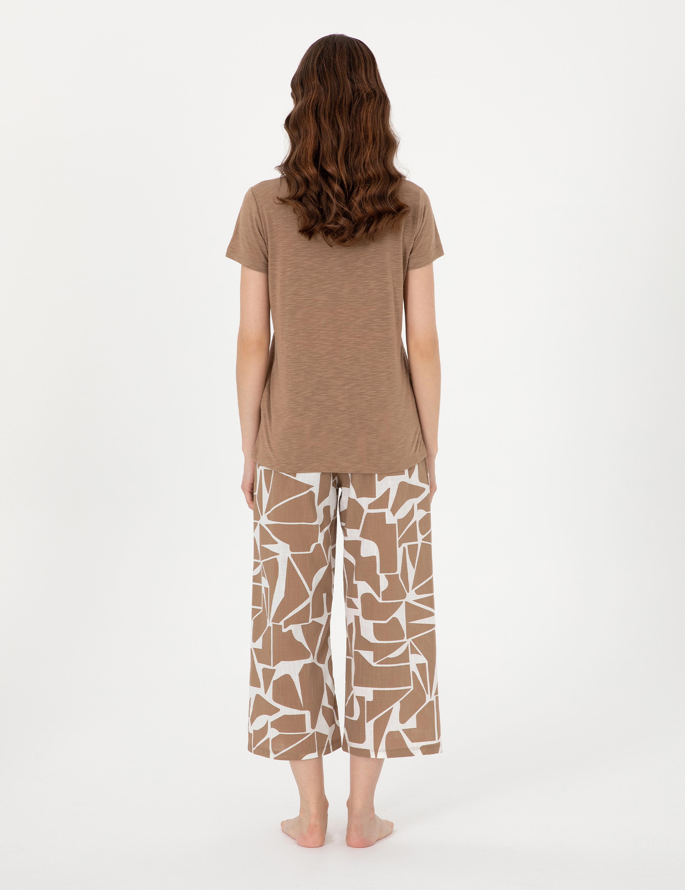 Vizon Kapri Pijama Takımı
