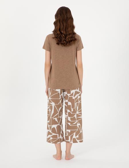 Vizon Kapri Pijama Takımı - 50319046004
