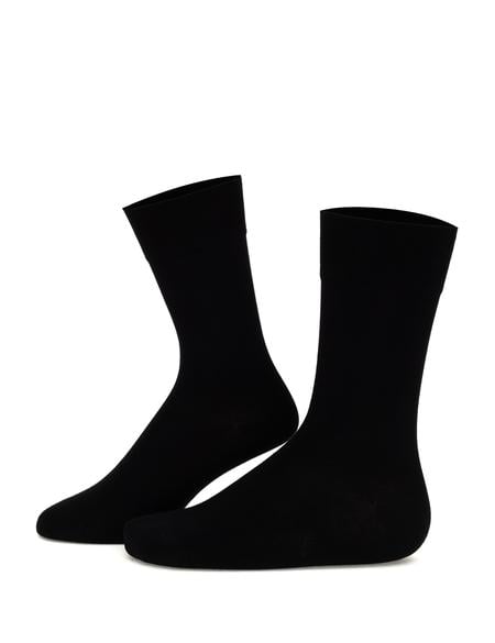 Erkek Bambu Karışımlı 2'li Paket Gri Soket Basic Çorap - 50308478007