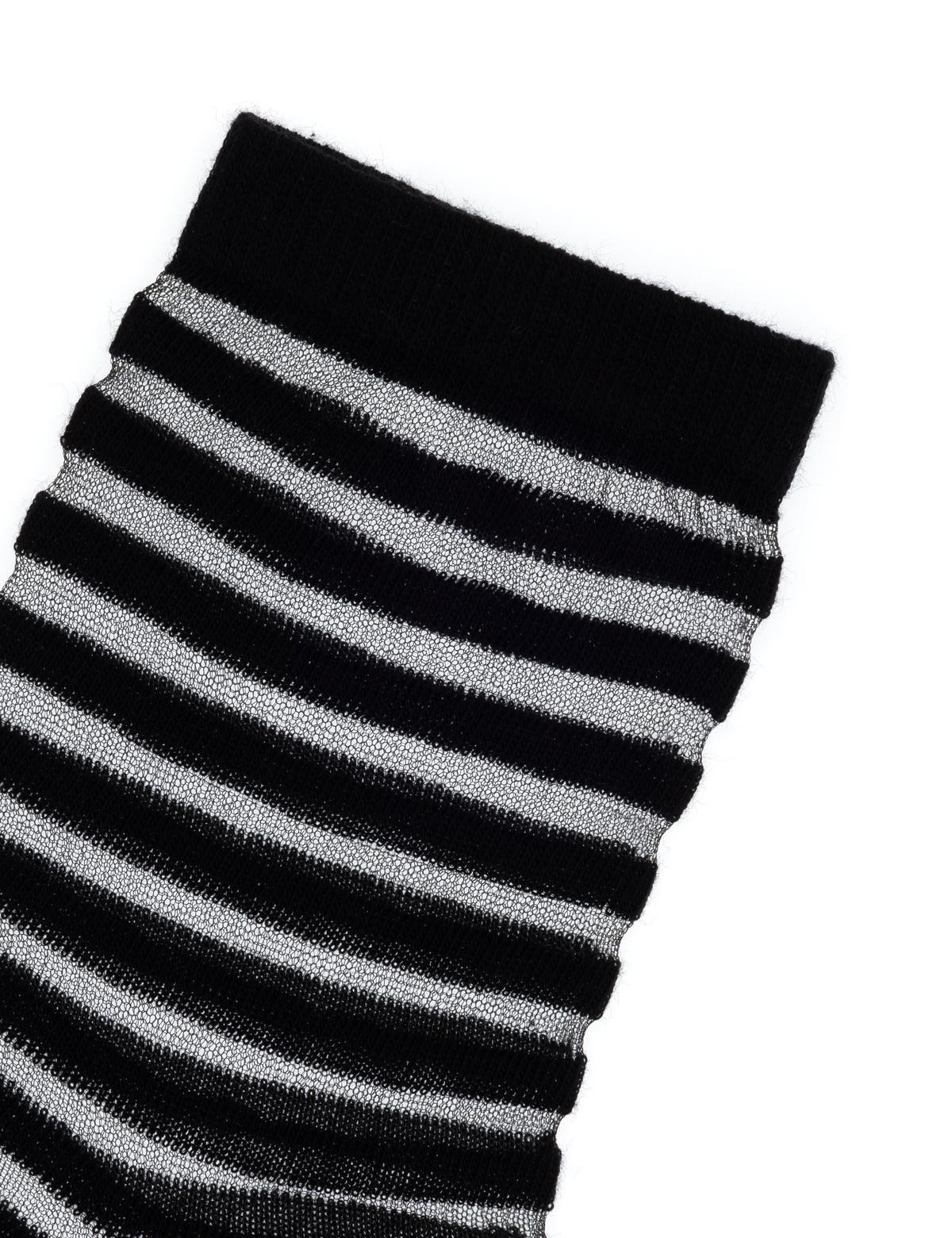 Kadın Siyah Soket Çorap - 50308222002