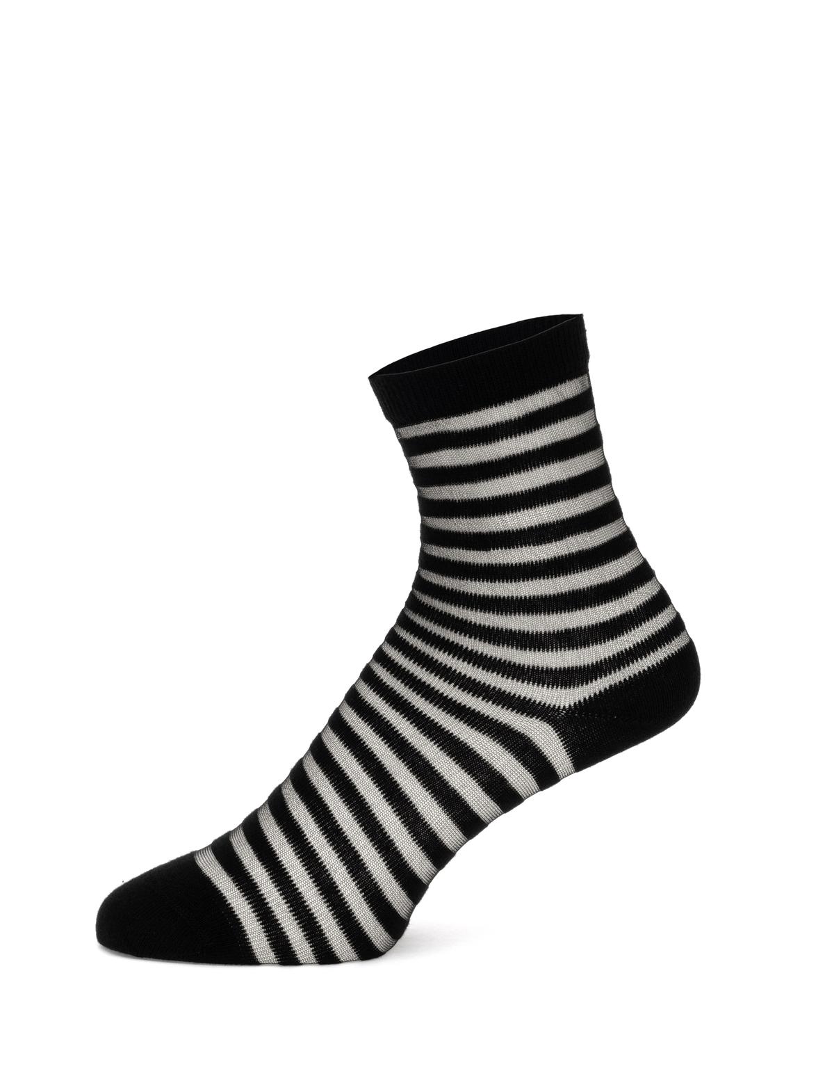 Kadın Siyah Soket Çorap