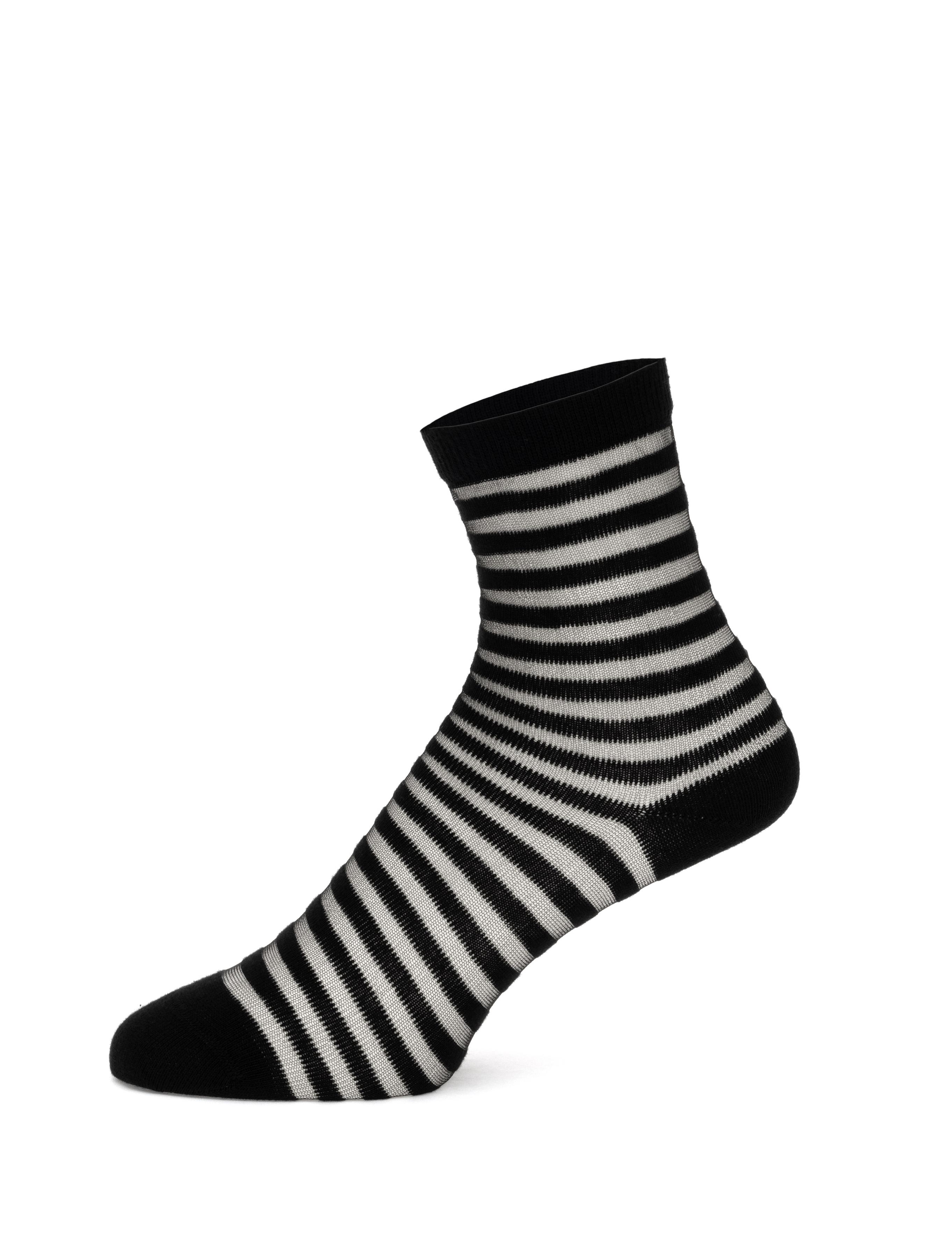 Kadın Siyah Soket Çorap