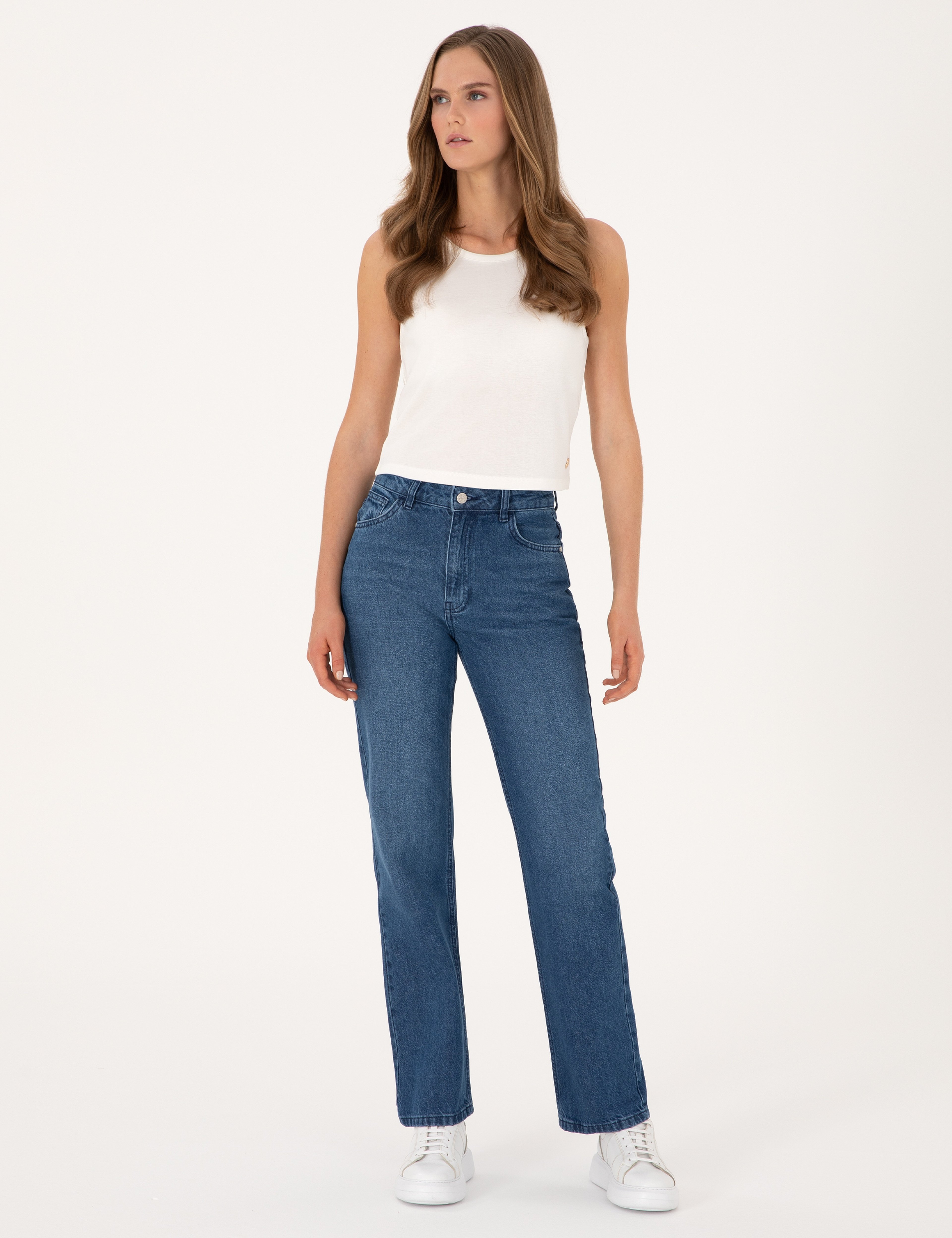 Mavi Straight Fit Jean Pantolon - Image 3