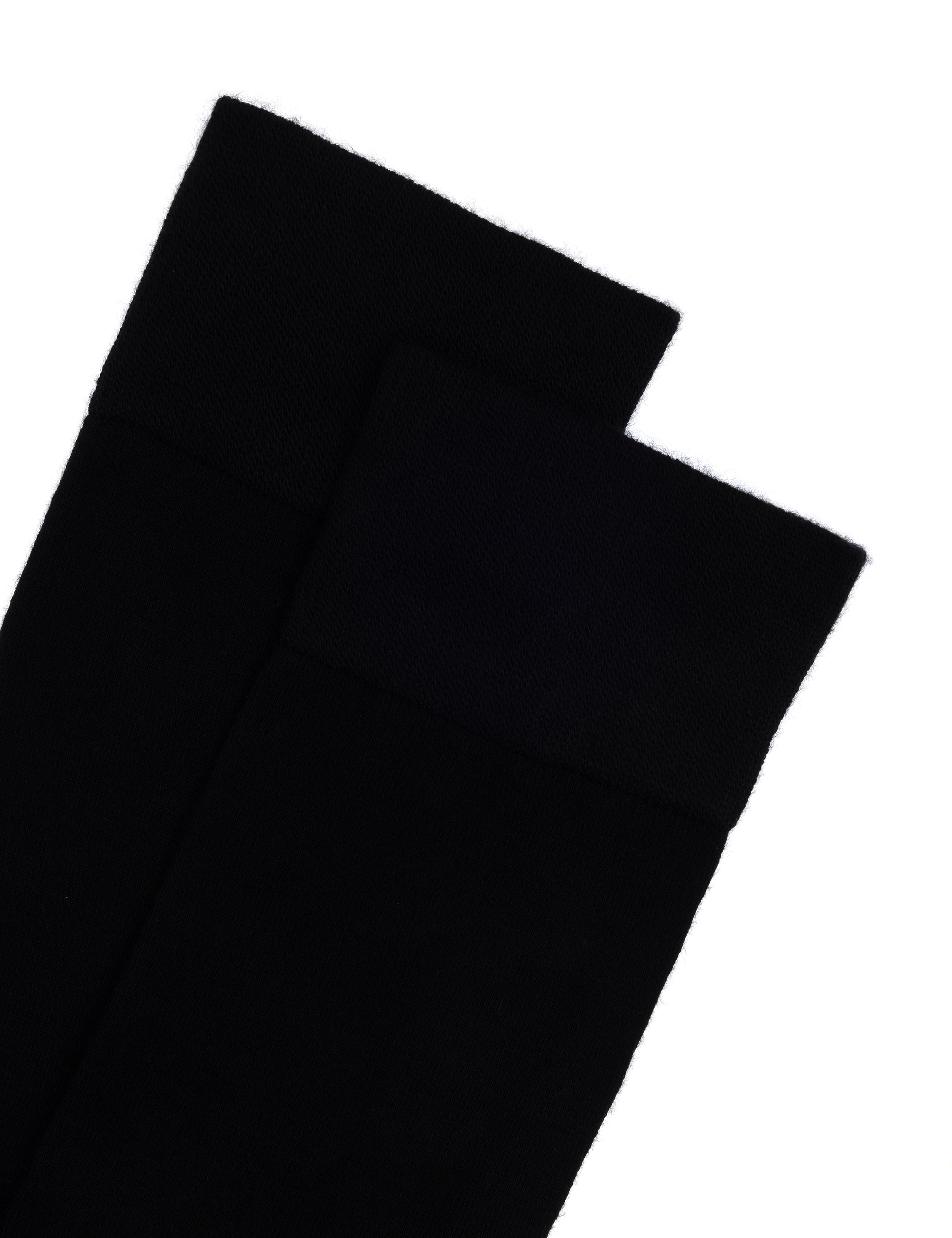 Erkek Bambu Karışımlı 2'li Paket Siyah Soket Basic Çorap - Image 2