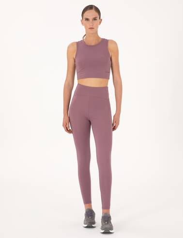 Mürdüm Crop Top Bustiyer