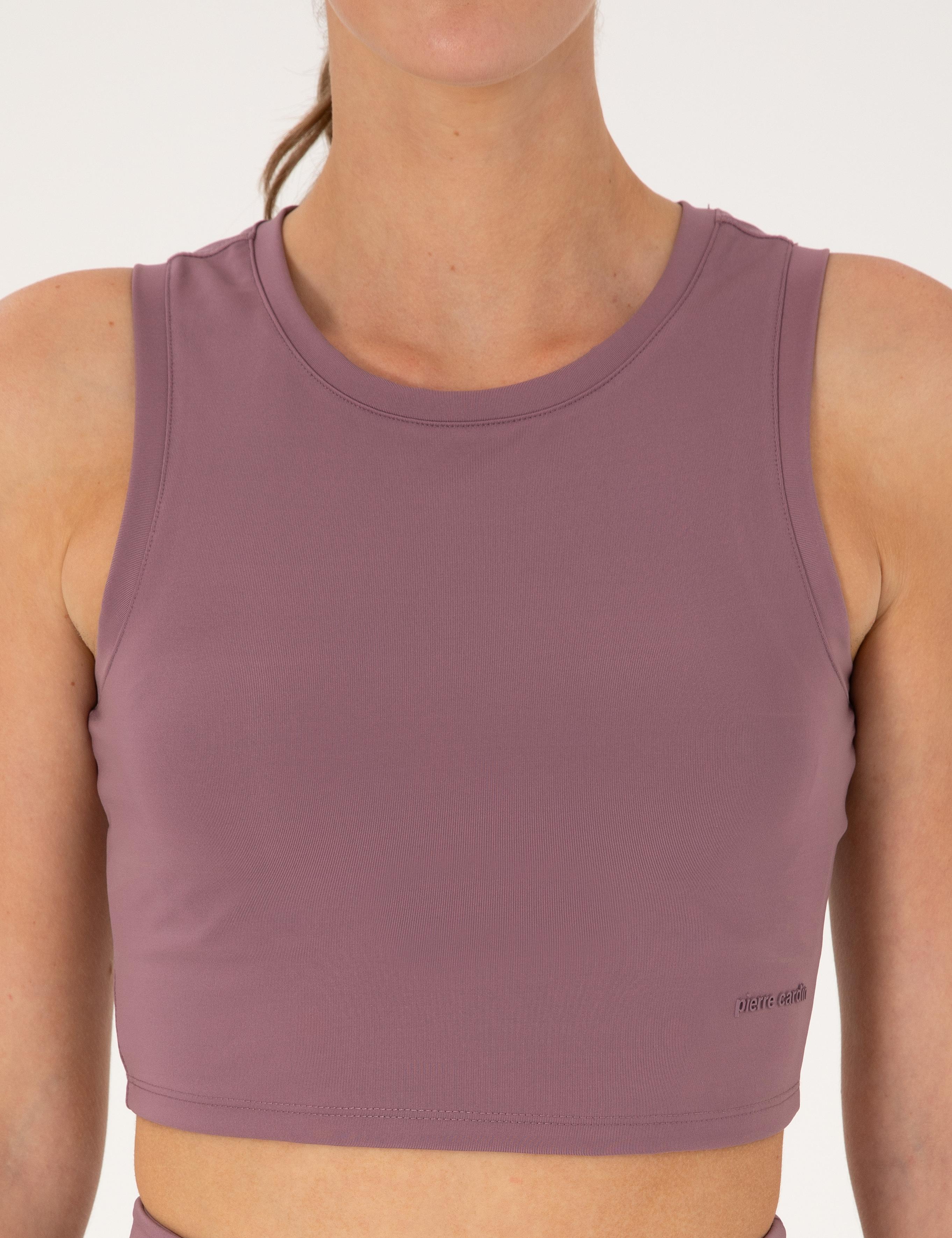 Mürdüm Crop Top Bustiyer