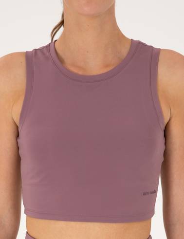 Mürdüm Crop Top Bustiyer