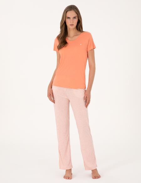 Somon Kısakollu Pijama Takımı - 50319002003