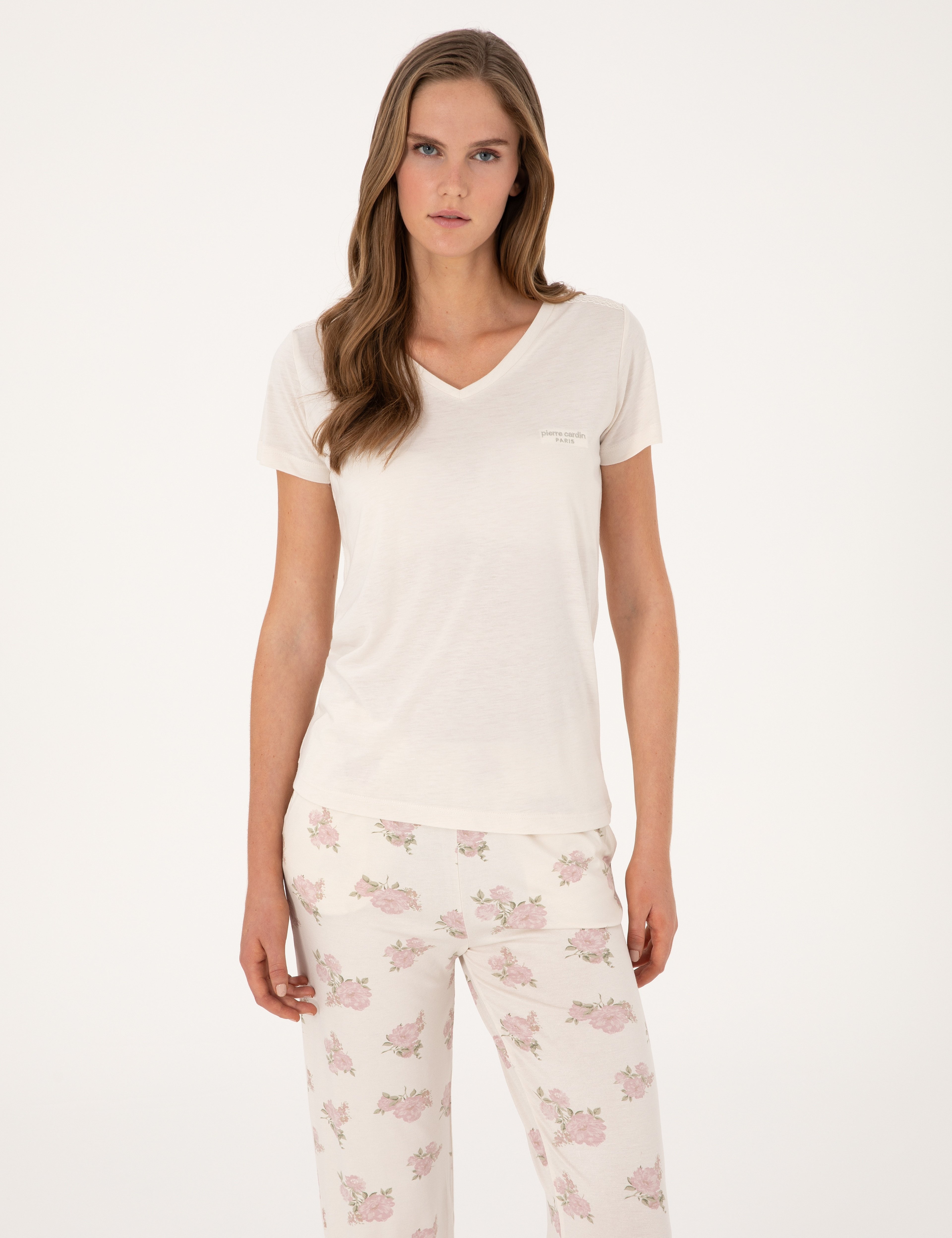 Krem Pijama Takımı - Image 3