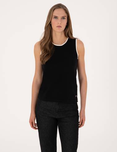 Siyah Slim Fit Kazak
