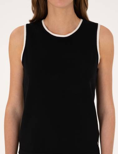 Siyah Slim Fit Kazak
