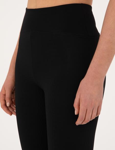 Siyah Yüksek Bel Tayt - 50314949018