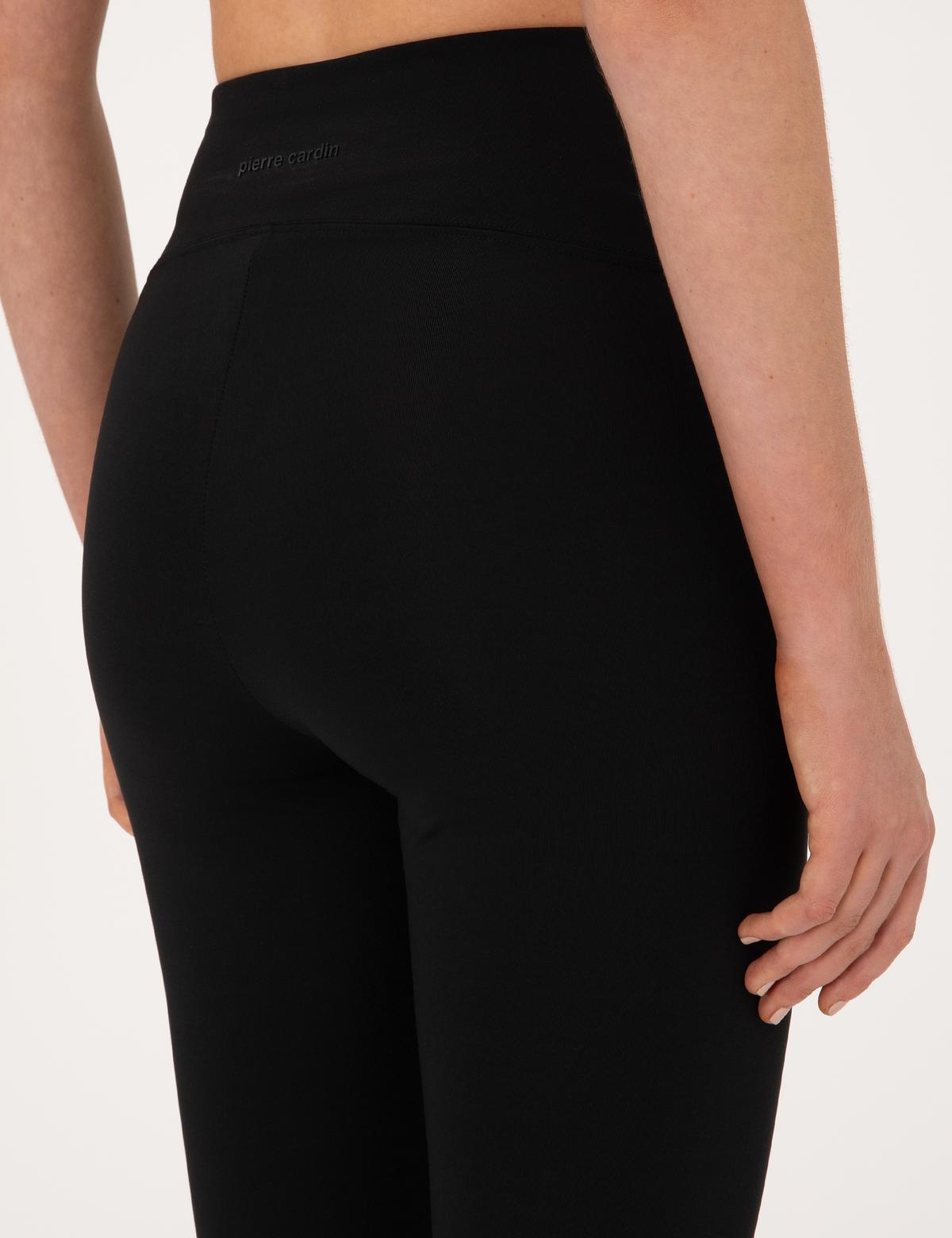 Siyah Yüksek Bel Tayt - 50314949018