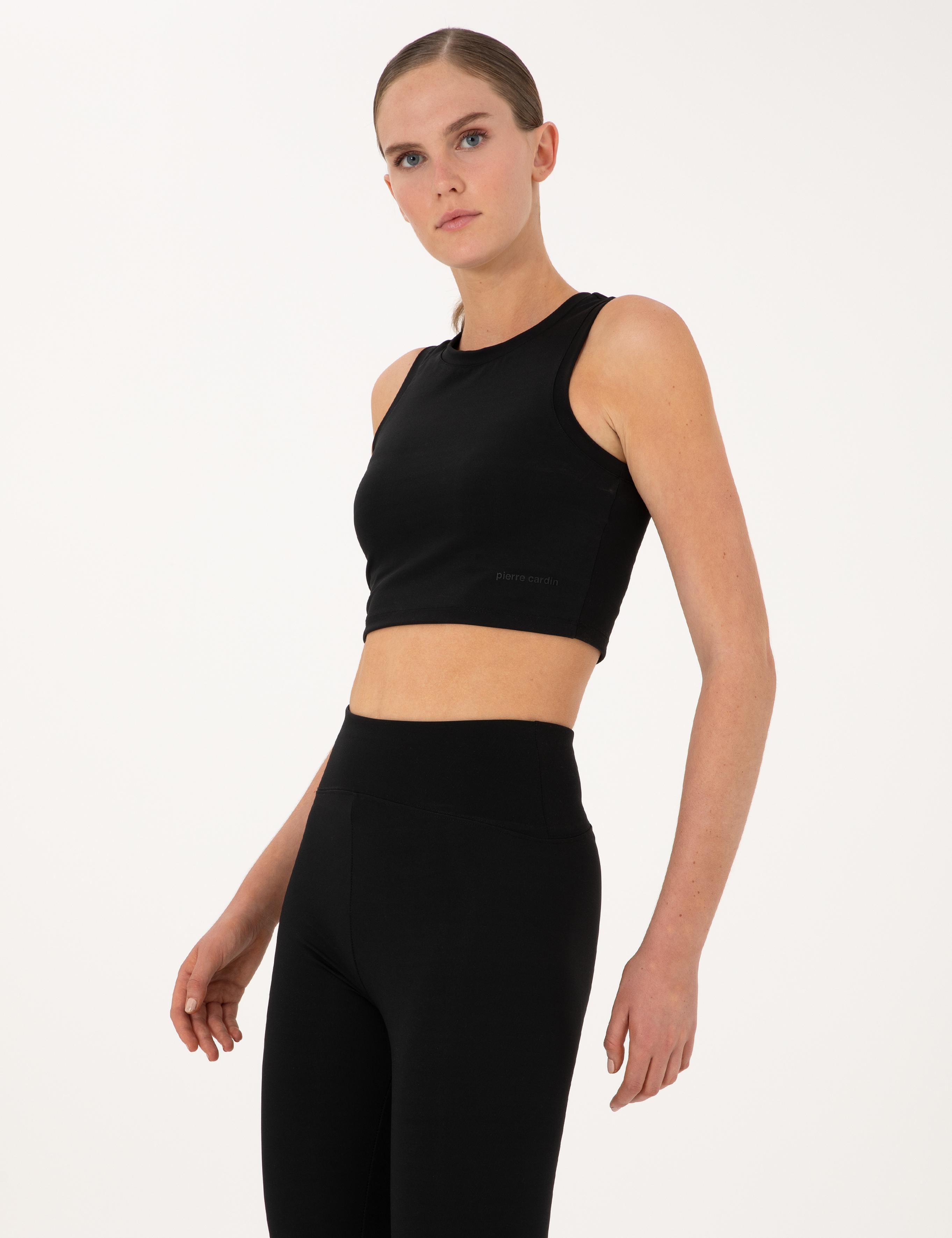 Siyah Crop Top Bustiyer