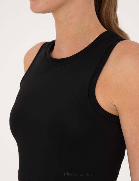 Siyah Crop Top Bustiyer - 50314973010