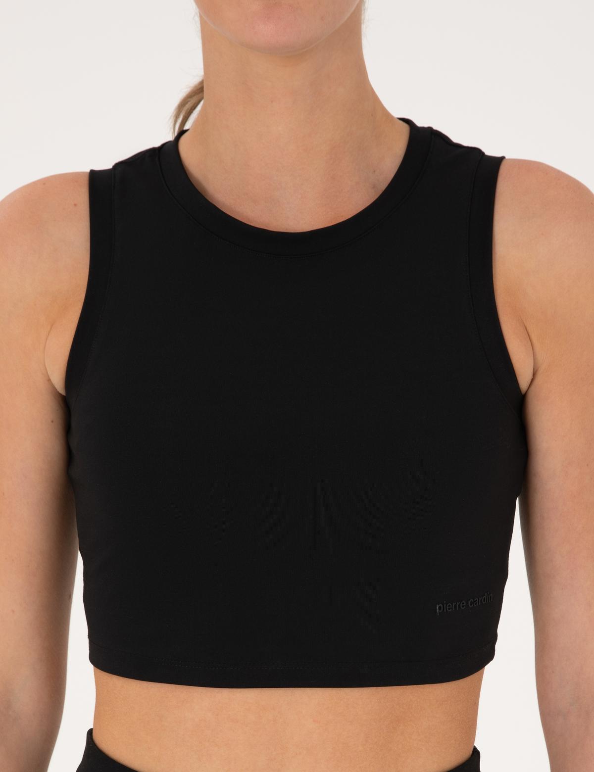 Siyah Crop Top Bustiyer - 50314973010