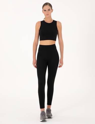 Siyah Crop Top Bustiyer