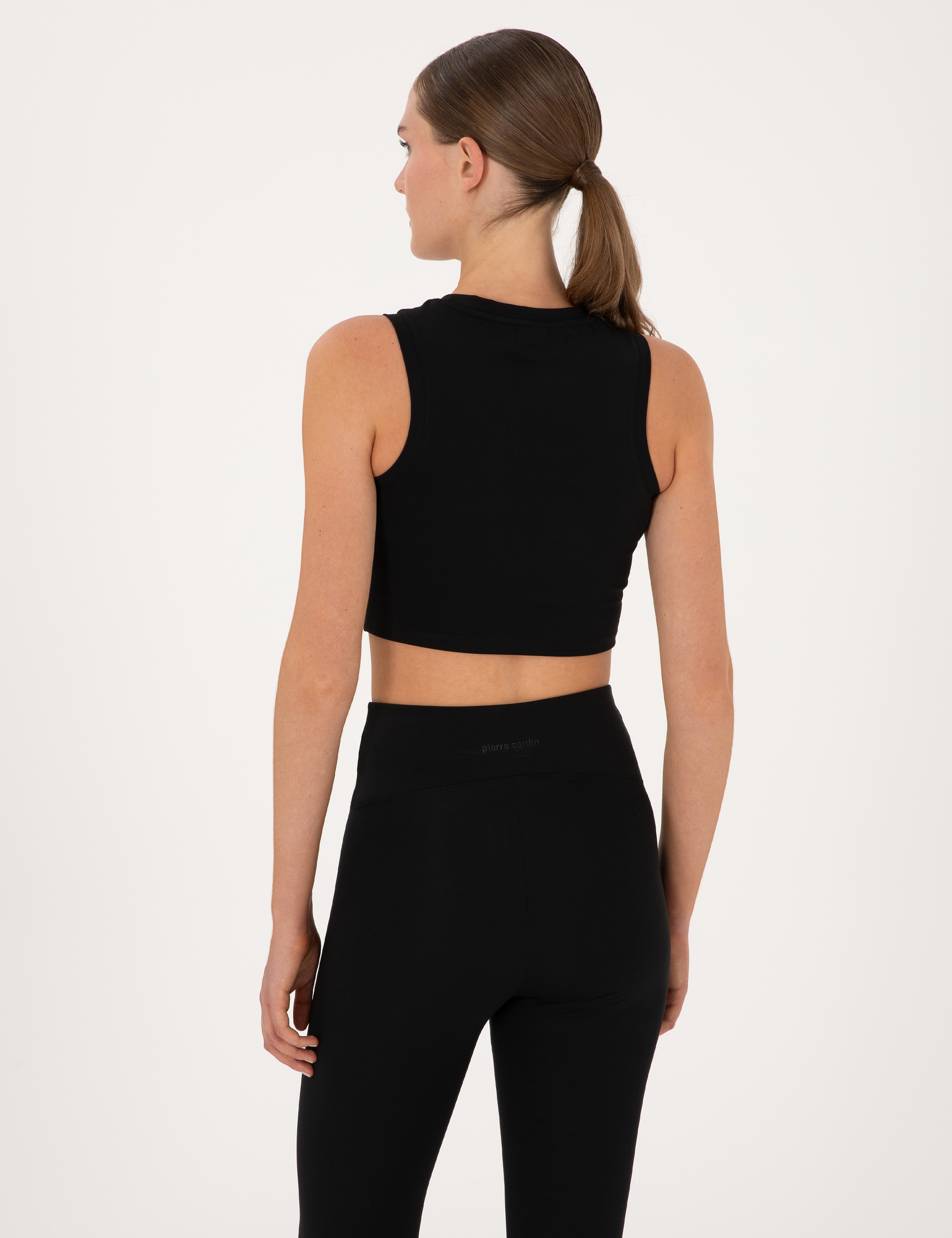 Siyah Crop Top Bustiyer