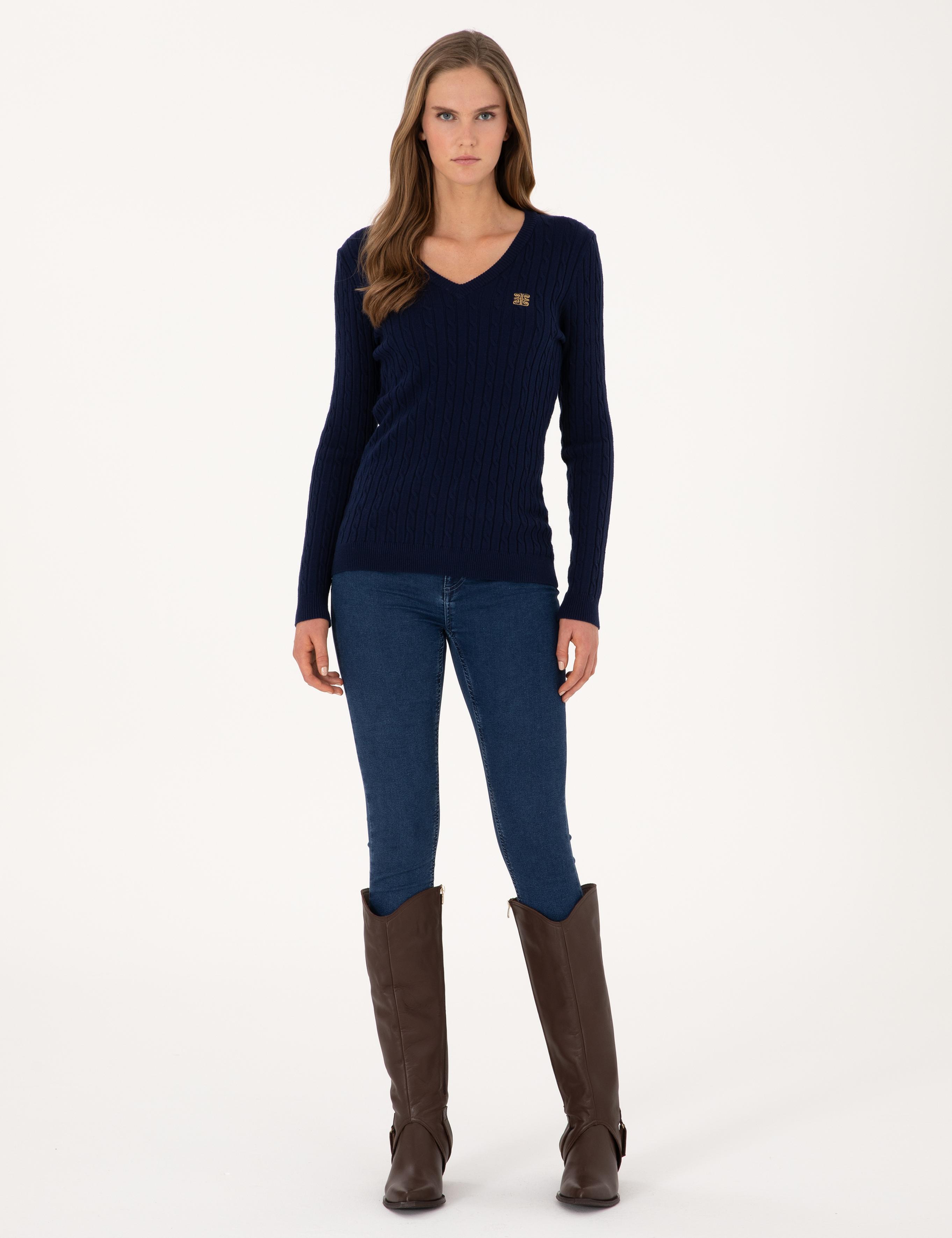 Lacivert Ex. Slim Fit Basic Kazak